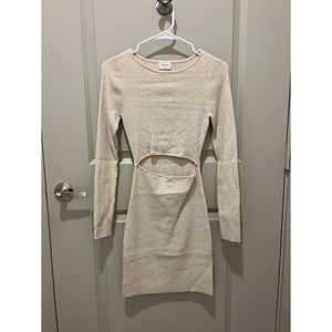 Aritzia Wilfred Free Cutout Mini Dress